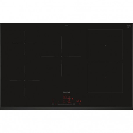 Siemens induktsioonpliidiplaat iQ500 ED851HWB1E integreeritav 80cm 5 keedualaga, must