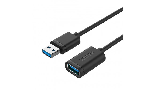 UNITEK Y-C457GBK USB-kaabel USB 3.2 Gen 1 (3.1 Gen 1) 1 m USB A must