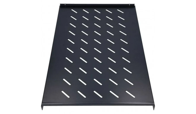 Extralink 1U 750mm must fikseeritud riiul 19", 752 x 472mm, 1000mm sügavusega kappidele