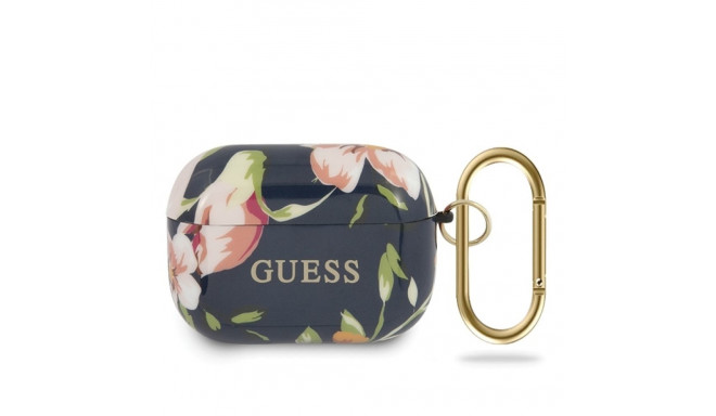 Guess GUACAPTPUBKFL03 AirPods Pro cover blue/blue N.3 Flower Collection