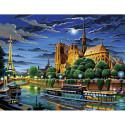 KITFIX Paint by numbers set Paris