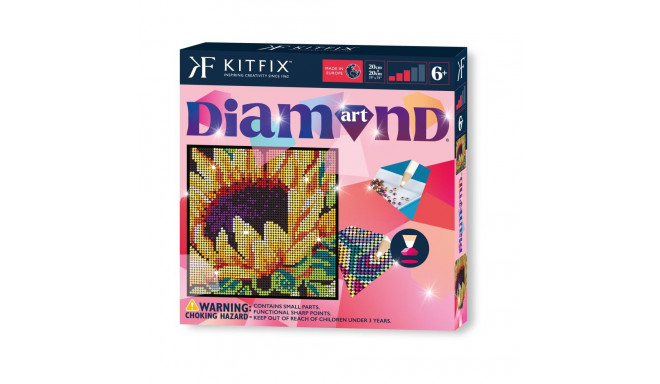 KITFIX DIY set Diamond Art Sunflower