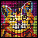 KITFIX DIY set Diamond Art Kitten