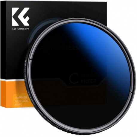 K&F Concept Nano-C HMC Fader ND2-400 Adjustable Gray Filter - 52 mm
