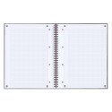 Folder in spiral binding A4+ squared OXFORD International Notebook cardboard covers 80 pages
