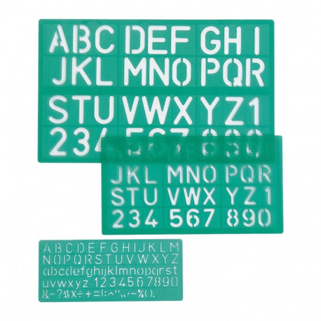 Stencil set LINEX 8500S 10/20/30mm