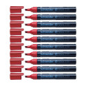 Permanent marker SCHNEIDER Maxx 233 red with cut tip
