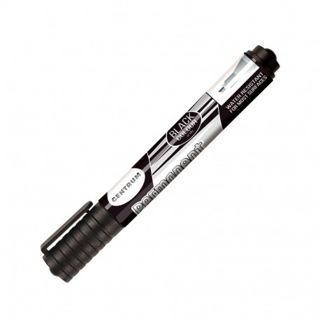 Permanent marker CENTRUM 1-5mm with cut tip black