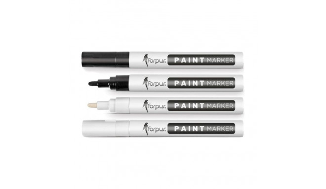 Color marker FORPUS (metal, glass, plastic) 1-3mm black