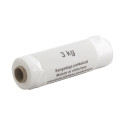 Plastic bag roll with handles transparent (3kg) 250 pcs in a roll