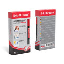 Permanent marker ErichKrause® P-100, color: red (box 12 pcs.)