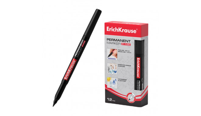 Permanentne marker ERICH KRAUSE P-100 0.5-2.0mm must