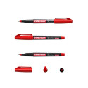 Permanent marker ErichKrause® FP-50, color: red (box 12 pcs.)
