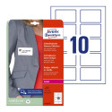 Self-adhesive name tag for fabric AVERY Zweckform 80x50mm 20 sheets (L4785-20)