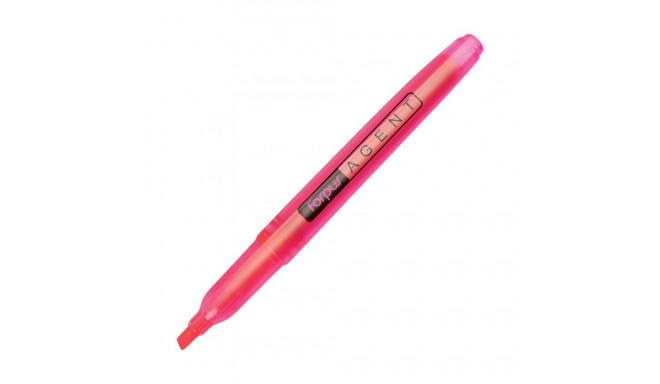 Text marker AGENT pink