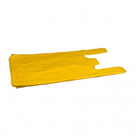 Kilekott särksangadega 30x16x52mm HD 10mic kollane 100tk pakis