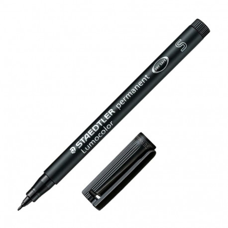 Permanentne marker OHP STAEDTLER Lumocolor 313 S 0,4mm must