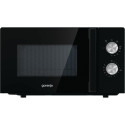 GORENJE Microwave Oven MO20E2BH Free standing, 20 L, 800 W, Grill, Black