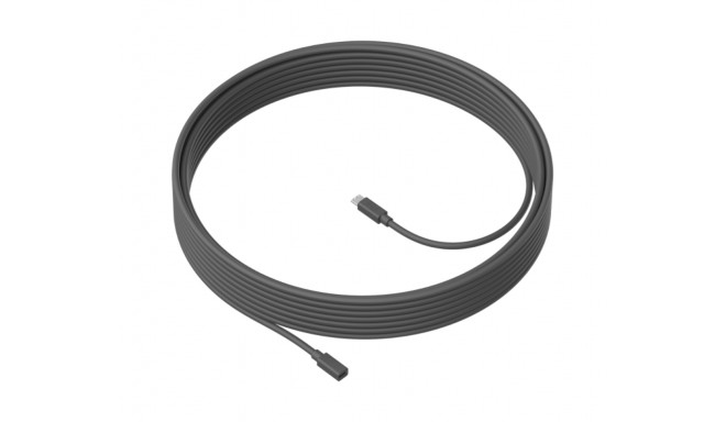 Cable USB C Logitech 950-000005           10 m Black