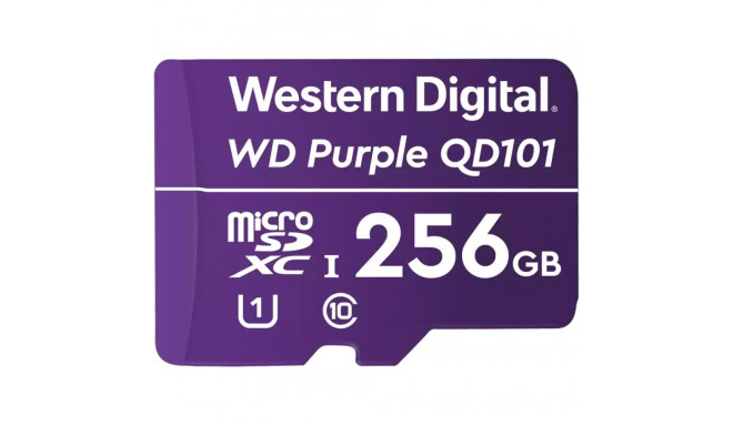 Mälukaart WD 256GB Purple MicroSDXC