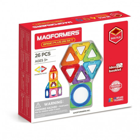 MAGFORMERS Набор Basic Plus 26 шт.