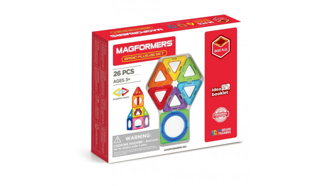 MAGFORMERS Basic Plus komplekts, 26 gab.