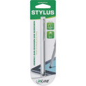 InLine Stylus, Pen for Touchscreens of Smartphone &amp; Tablet, silver