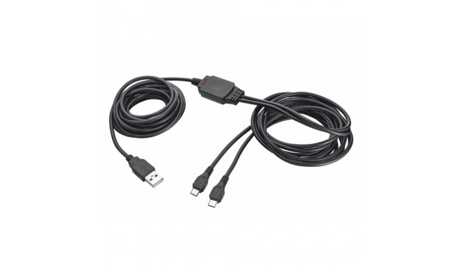 USB-kaabel-mikro USB Trust GXT 222 Must