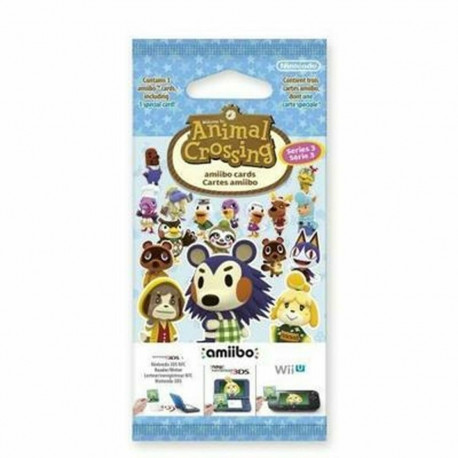 Interaktiivne mänguasi Nintendo Animal Crossing amiibo Cards Triple Pack - Series 3 Pack 3 Tükid, os