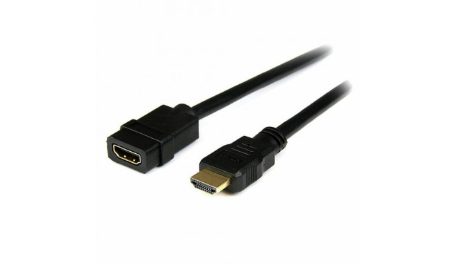 HDMI Kaabel Startech HDEXT2M              Must (2 m)