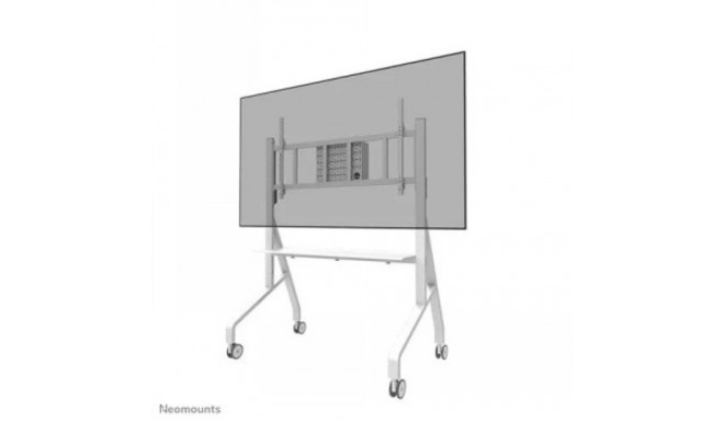 NEOMOUNTS MOVE GO XL MOBILE FLOOR STAND (FAST INSTALL, HEIGHT ADJUSTABLE), WHITE