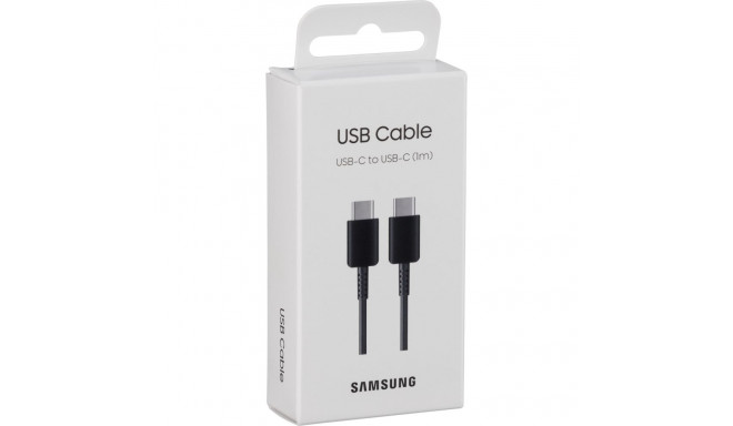 SAMSUNG Kaabel USB Tüüp C - Tüüp C Must