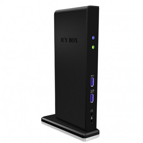 Icy Box USB 3.0, HDMI, RJ-45, DVI - Stacja dokująca
