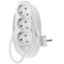 Emos P0323R Extension cord for 3 sockets 3m