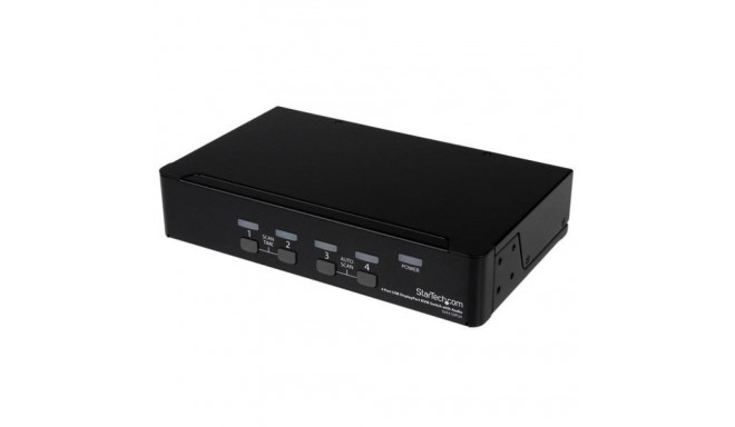 StarTech.com 4 Port USB DisplayPort KVM Switch with Audio