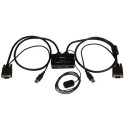 2PORT CABLE KVM WITH VGA USB/AND REMOTE SWITCH BUTTON