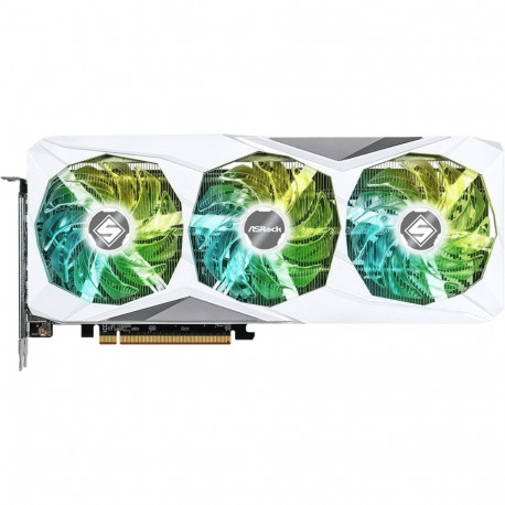 "RX 7600 8GB ASRock Radeon Steel Legend OC white GDDR6 3 Fan"