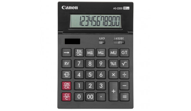Canon AS-2200 lauakalkulaator