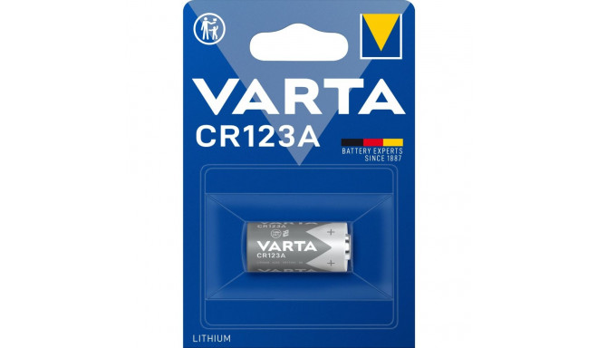 Varta lithium CR123A patarei, 1 tk