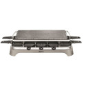 Tefal raclette grill Pierrade PR457B (grey/black, 1,350 watts, for 10 people)