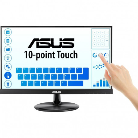 VT229H (54.6 cm (21.5 Zoll), schwarz, FullHD, IPS, Kapazitiv, Touchscreen)
