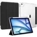 Tech-Protect SC Pen Hybrid case for iPad Air 13" 2024 - black and transparent