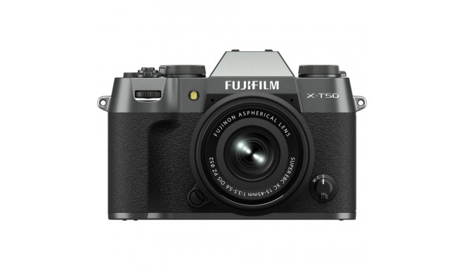 FUJIFILM X-T50 + FUJINON XC 15-45mm F3.5-5.6 OIS PZ (Charcoal Silver)