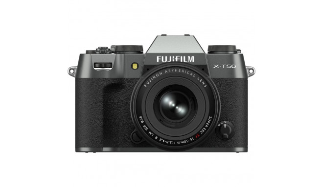 FUJIFILM X-T50 + FUJINON XF 16-50mm F2.8-4.8 R LM WR (Charcoal Silver)