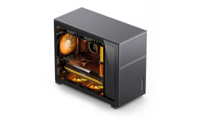 Jonsbo D31 MESH Micro-ATX korpus, karastatud klaas – must