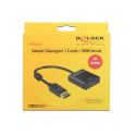 DeLOCK Adapter Displayport 1.2 male