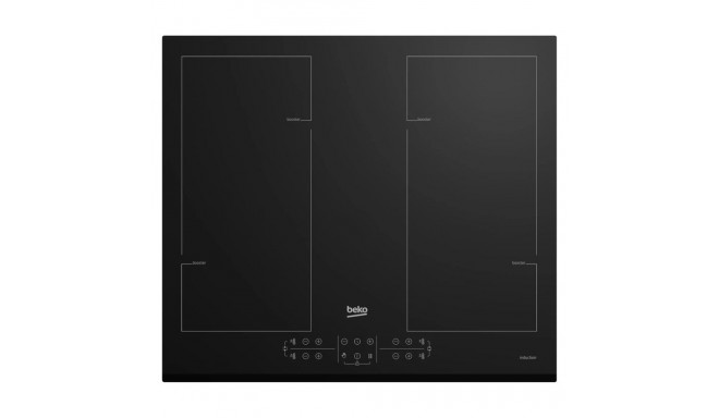 Beko HII64206F2MT must integreeritud 58 cm tsoon induktsioonpliit 4 tsooni