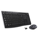Logitech | MK270 | Keyboard and Mouse Set | Wireless | Mouse included | Batteries included | US | Bl