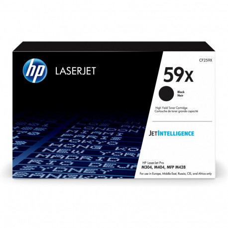 HP 59X - Hojtydende - must - originaal
