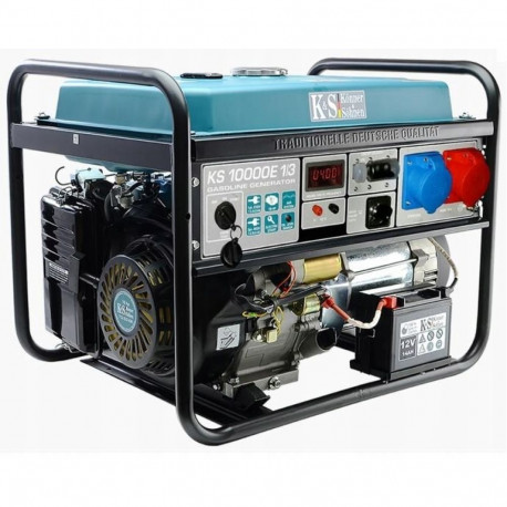 KÖNNER & SÖHNEN bensiinigeneraator 7,5kW 230/400V elektriline käivitus AVR VST KS10000E1/3